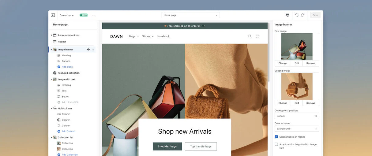E-commerce Website Screenshot